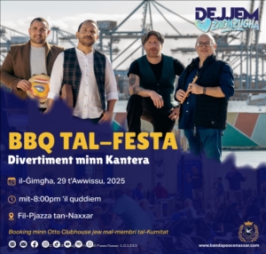 BBQ tal-Festa - Divertiment minn Kantera - 29 t'Awwissu