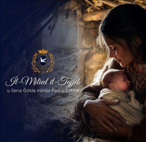 Il-Milied it-Tajjeb u Sena Ġdida mimlija Paċi u Saħħa