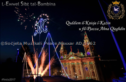 L-Ewwel Sibt tal-Festa ta' Marija Bambina - Nagħtu bidu għal Festa 2017