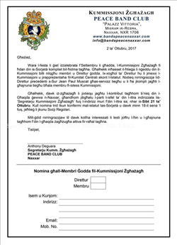 Issieħeb mall-Kummissjoni Żgħażagħ