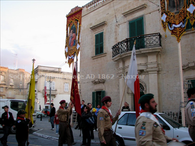 Fl-okkazjoni tal-75 anniversarju tal-iScout Group Naxxar fil-Kazin Peace, l-iscouts gew mistiedna ghal-riceviment fejn inghataw rigali ta tifkira.