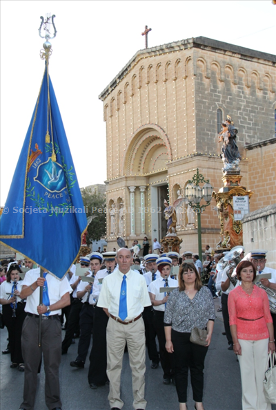 Il-Banda Peace ddoqq fil-festa ta Sant Antnin f Birkirkara