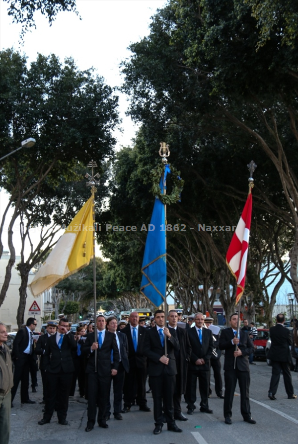 Il-Banda Peace tagħti s-sehem tagħha fil-Pussess tal-Arċipriet W.R. Dun David Gauci