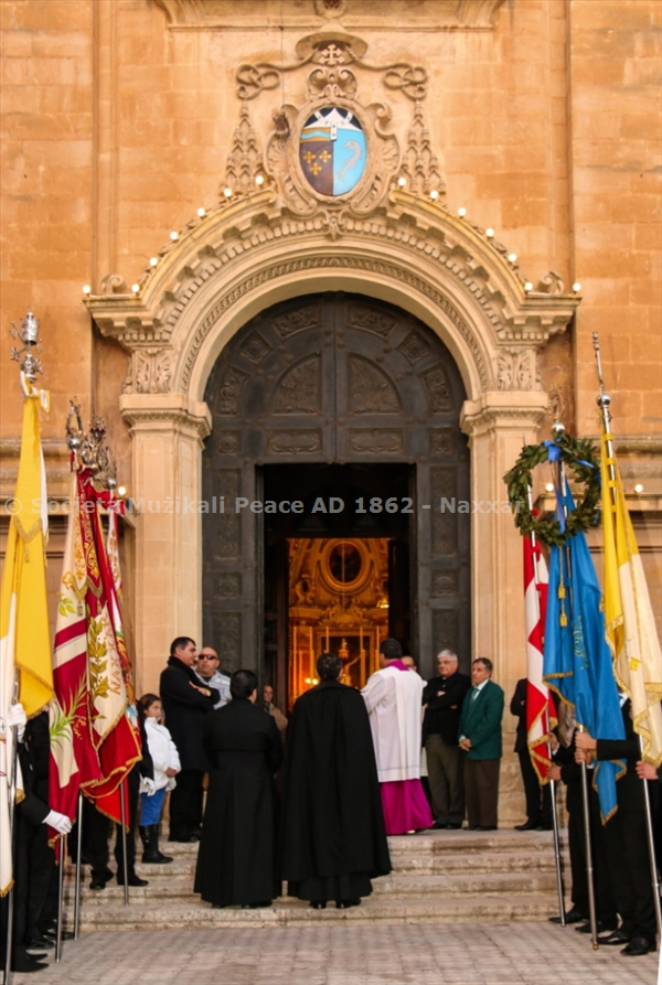 Il-Banda Peace tagħti s-sehem tagħha fil-Pussess tal-Arċipriet W.R. Dun David Gauci