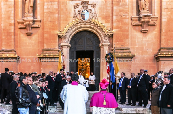 Il-Baned Naxxarin jagħtu merħba lill-Arcisqof Elett, Mons. Charles Scicluna