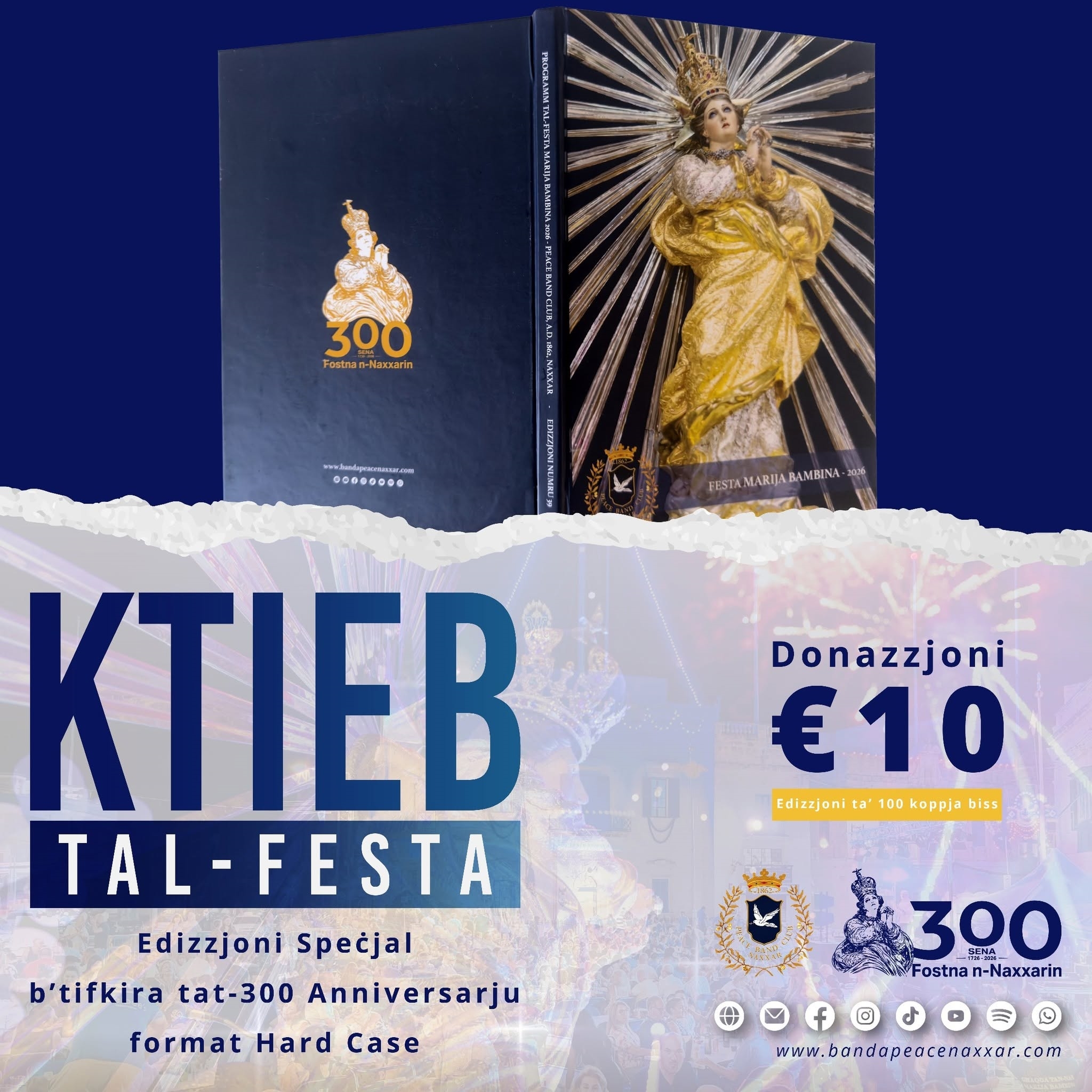  𝗜𝗟-𝗞𝗧𝗜𝗘𝗕 𝗧𝗔𝗟-𝗙𝗘𝗦𝗧𝗔 𝗧𝗔𝗡-𝗡𝗔𝗫𝗫𝗔𝗥: EDIZZJONI ESKLUSSIVA 𝟮𝟬𝟮𝟲!